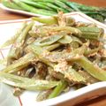noamanma's cooksnap of when they made 蕗のマヨ醤油おかかソテー.
