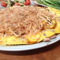 noamanma's cooksnap of when they made キャベツたっぷり広島焼き風♥とんぺい焼き.