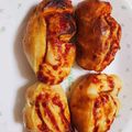 くっきーっち's cooksnap of when they made 【初級】HBで作る♪ウィンナーパン.