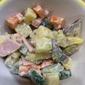 ポメちょん's cooksnap of when they made さつま芋と人参のコロコロサラダ.