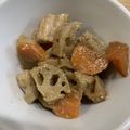 ポメちょん's cooksnap of when they made レンジで簡単♪　れんこんのコロコロ煮.