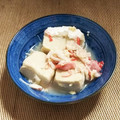 KAKO_KAKO's cooksnap of when they made 高野豆腐とかにかまの卵とじ.