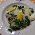 karo55's cooksnap of when they made ソフトケールと茹で卵のグラタン。.