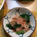 M130018's cooksnap of when they made 簡単＊ほうれん草のおひたし.