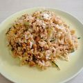 enr's cooksnap of when they made 納豆キムチチャーハン.