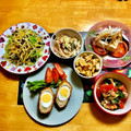 komutatata's cooksnap of when they made 大根と胡瓜とカニカマの胡麻マヨ和え.