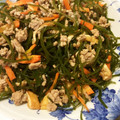 クックXZLXBP☆'s cooksnap of when they made 切り昆布の炒め物★麺つゆ＆ごま油で超簡単.