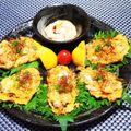 辰夫女子's cooksnap of when they made 簡単おつまみ。キムチ入り牡蠣のピカタ。.