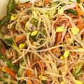 ホウキボウシ's cooksnap of when they made 簡単茹でて和えるだけ！豆もやしのナムル.