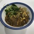 ❁Abake❁'s cooksnap of when they made 三つ葉添えカレーうどん.