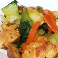 じぐろ婦人's cooksnap of when they made 鶏肉とチンゲン菜のオイマヨ炒め.