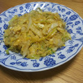 コーヒー甘め's cooksnap of when they made 白菜・春雨炒め　卵とじ！.