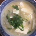ちゃぎー's cooksnap of when they made 味噌汁で改善☆大根×豆腐味噌汁.