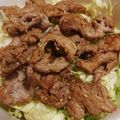 YUKIKOblue's cooksnap of when they made 男のロマンだ！豚こま肉でうまいうまい豚丼.