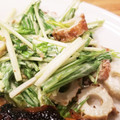 euew's cooksnap of when they made 水菜とちくわのわさびマヨ和え.