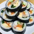 たたいたい's cooksnap of when they made 我が家流♪めちゃうま韓国風海苔巻き.