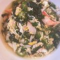 カメ姫☆'s cooksnap of when they made 栄養満点♡オクラとモロヘイヤのスープ.