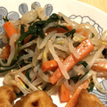 coko☆'s cooksnap of when they made さっぱり♪もやしとにらのポン酢和え.