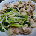 のすけのすけ's cooksnap of when they made 簡単！ほうれん草と豚肉の炒め物☆.