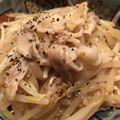 烏龍茶梅's cooksnap of when they made 豚肉ともやしのレモン胡椒炒め.
