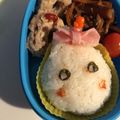 さゆゆゆこ's cooksnap of when they made キャラ弁☆女の子初心者♡ほっぺちゃん弁当.