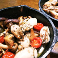 クリーピングタイム☆'s cooksnap of when they made 牡蠣と椎茸のアヒージョ.