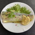 ゆみクローバー's cooksnap of when they made 70℃ 塩鯖の冷製カレーマリネ.