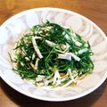 ペキのリリー's cooksnap of when they made おかひじきとチーズちくわナムル.
