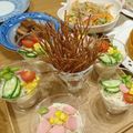 mutsu＊'s cooksnap of when they made 運動会 行楽 カップ そうめん弁当.