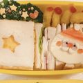 クックWZH5DX☆'s cooksnap of when they made 簡単♪クリスマスサンタさんデコトースト.