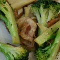Ra16's cooksnap of when they made 茎も旨い、ブロッコリーと豚バラのマヨ炒め.