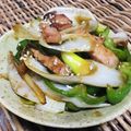 料理男子部🍻's cooksnap of when they made 豚ロース、ピーマン、長ネギの旨辛炒め.