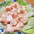 monaresa7's cooksnap of when they made あと一品＠はんぺんの明太マヨサラダ.