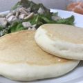 くうやんｋ's cooksnap of when they made 厚みのあるふんわり米粉パンケーキ.