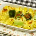 youtapapa's cooksnap of when they made カリフラワーのオーブンチーズ焼き.