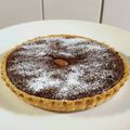 yuyu7☆'s cooksnap of when they made 生クリなしで超美味しいバナチョコタルト☆.