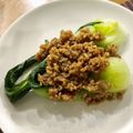 はなぴっち's cooksnap of when they made チンゲン菜の和風そぼろあんかけ.