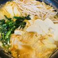 ＊＊もっさん＊＊'s cooksnap of when they made 我が家の☆豚キムチ鍋.