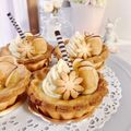 terurululu's cooksnap of when they made さつま芋の焼きプリンタルト.
