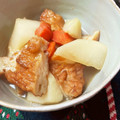 バウチャン's cooksnap of when they made 簡単煮物！大根とさつま揚げの10分煮♬.