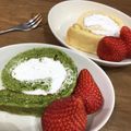 かおりん59's cooksnap of when they made シフォン生地の巨峰ロールケーキ.