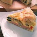 Yukiまむ's cooksnap of when they made ほうれん草とベーコンの簡単キッシュ☆.