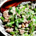 kebeibiko's cooksnap of when they made フィリピン★隠元とひき肉のココミルク炒め.