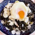 chally's cooksnap of when they made 牛角風？ネギたまごはん「ねぎたま丼」.