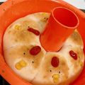ぶすもん's cooksnap of when they made 可愛い〜♡ニワトリちぎりパン♫.