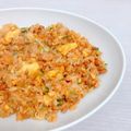 maaanyan's cooksnap of when they made ✿夏のピリ辛納豆チャーハン✿.