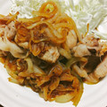 irunon's cooksnap of when they made 昔ながらの 定食屋 豚生姜焼き.