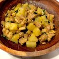 otohana's cooksnap of when they made 子供が好きな カレー味の 鶏じゃがいも.
