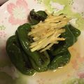 んりおか's cooksnap of when they made 割烹磯野！まるごとピーマンの焼きびたし.