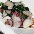 ユカコロリ's cooksnap of when they made 焼畑あつみかぶのソテー　生ハムサラダ仕立.